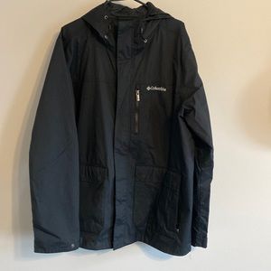 Columbia waterproof hooded jacket